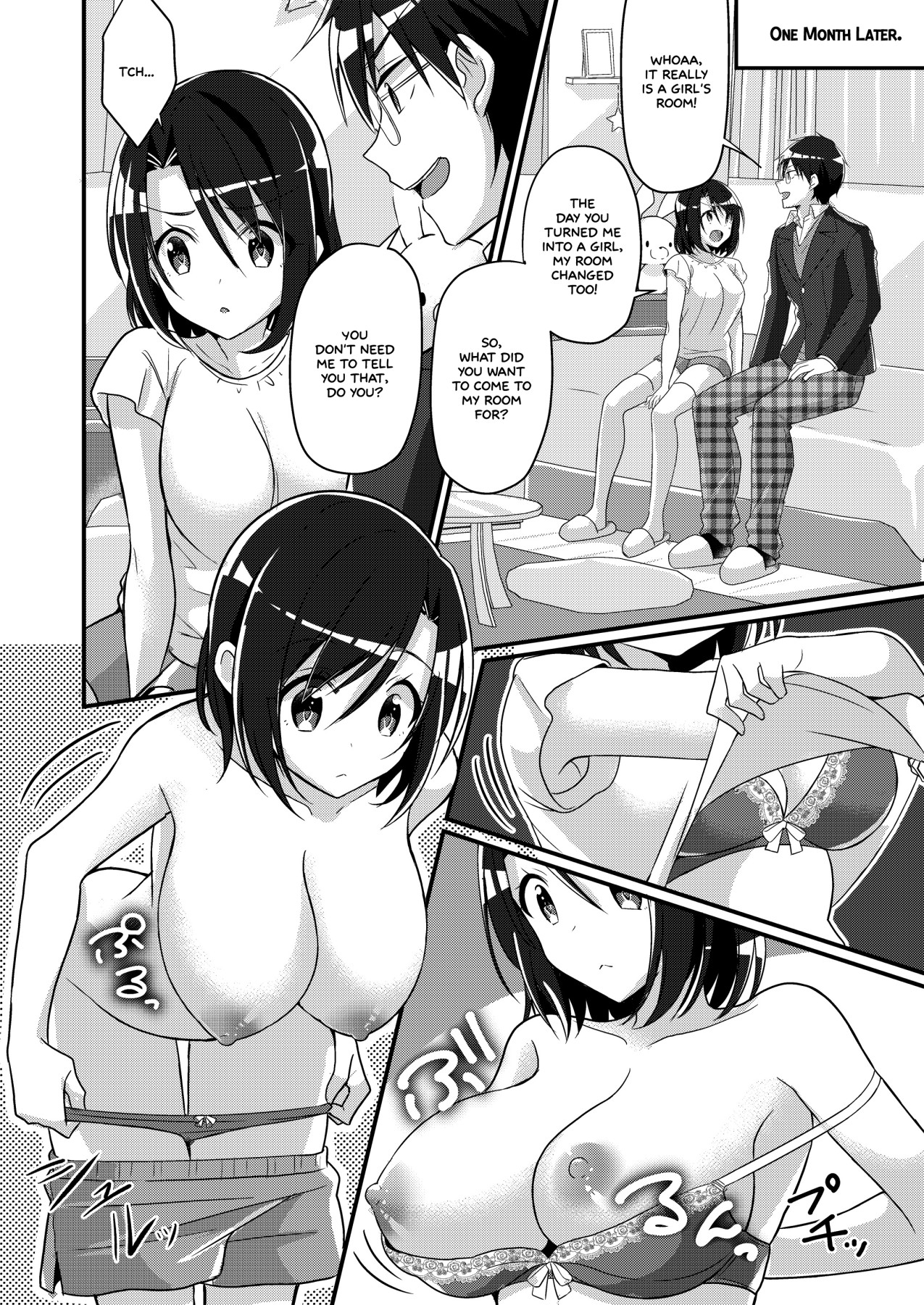 Hentai Manga Comic-To Punish Our Class Prez I Got Turned Into a Girl-Read-19